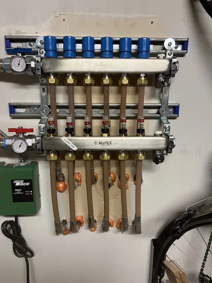 Plumber performing Gas Line Installation at a residential property in Lenoir City